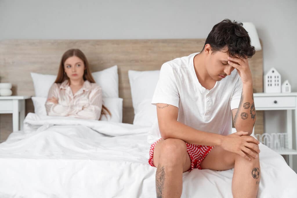 angry couple